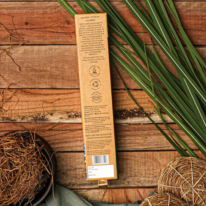 PHOOL - Natural Incense Sticks - Vetiver