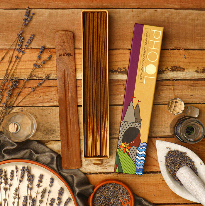 PHOOL - Natural Incense Sticks - Lavender