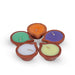 IRIS-set-of 5-aromatic-diyas-front-view-1