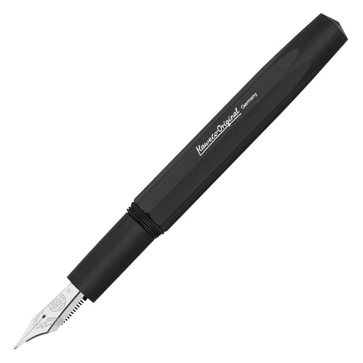 kaweco-original-250-fountain-pen-with-clip-black-CT-front-view