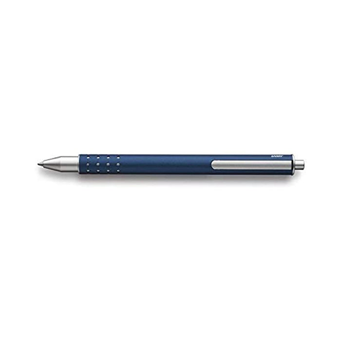 lamy-334-swift-rollerball-pen --imperial-blue-(M)-side-view