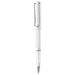 lamy-safari-rollerball-pen-(M)- white-open-view