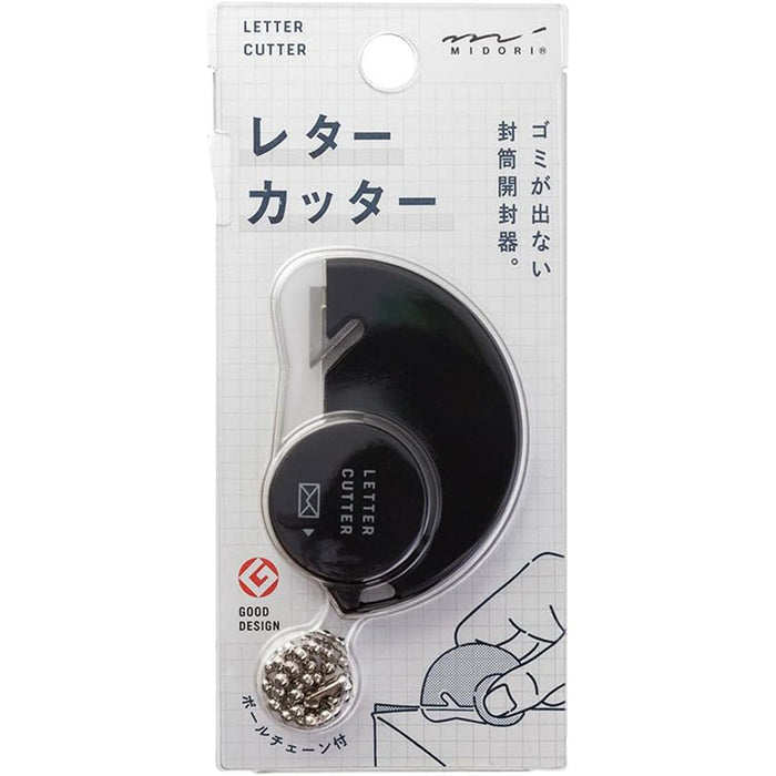 Midori Letter Cutter - Black