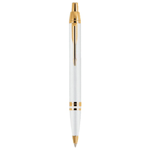 parker-odyssey-white-GT-ball-pen-side-view