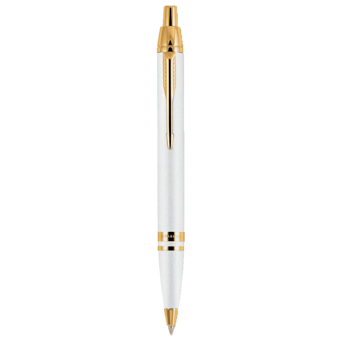 parker-odyssey-white-GT-ball-pen-side-view