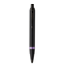 parker-IM-professional-amethyst-purple-black-trim-ballpoint-pen-open-view