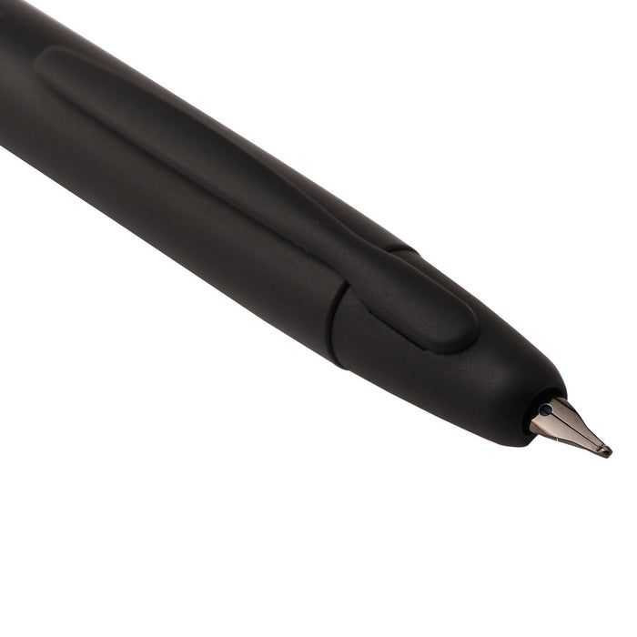 pilot-capless-matte-black-fountain-pen-nib-view