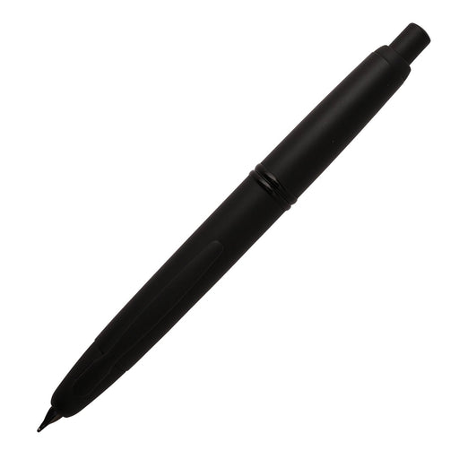 pilot-capless-matte-black-fountain-pen-front-view