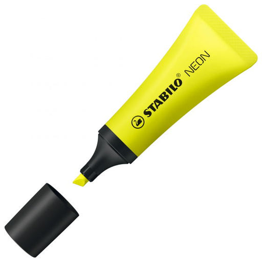 stabilo-neon-highlighter-yellow-open-view