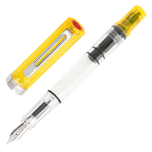 twsbi-eco-fountain-pen-transparent-yellow-front-view