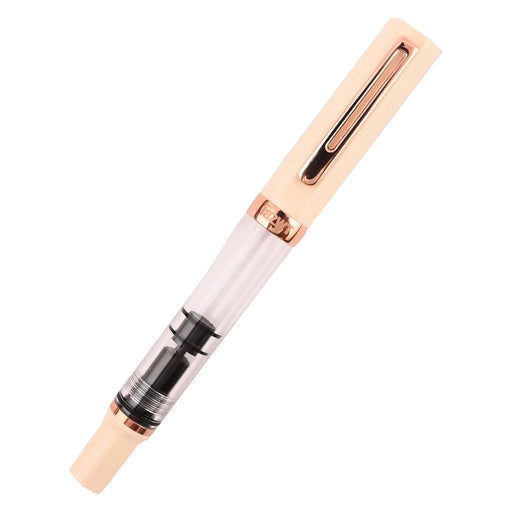 twsbi-eco-fountain-pen-creme-rosegold-close-view