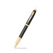 sheaffer-9322-100-fountain-pen-glossy-black-with-gold-trim-open-view