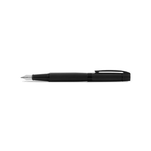 sheaffer-9343-300-fountain-pen-matte-black-with-black-trim-side-view