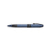 sheaffer-icon-9110-metalic-blue-rollerball-pen-with-gloss-black-trim-side-view