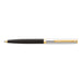 sheaffers-sagaris-9475-gloss-black-barrel-and-chrome-cap-ballpoint-pen-with-gold-tone-trim-side-view