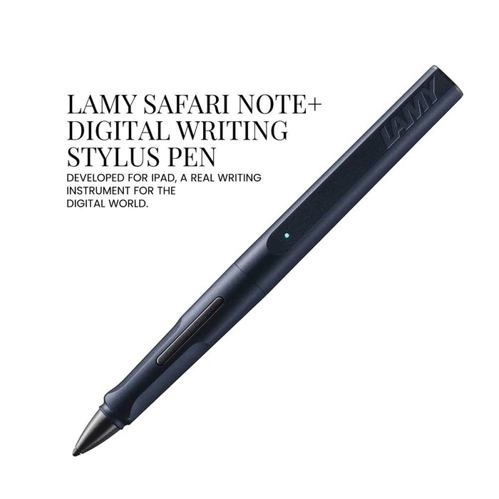 LAMY Safari Note+ Digital Writing Stylus Pen (4E2) - Steel Blue