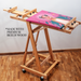 professional-artist-wooden-easel-(HPX-W14)-with-canvas