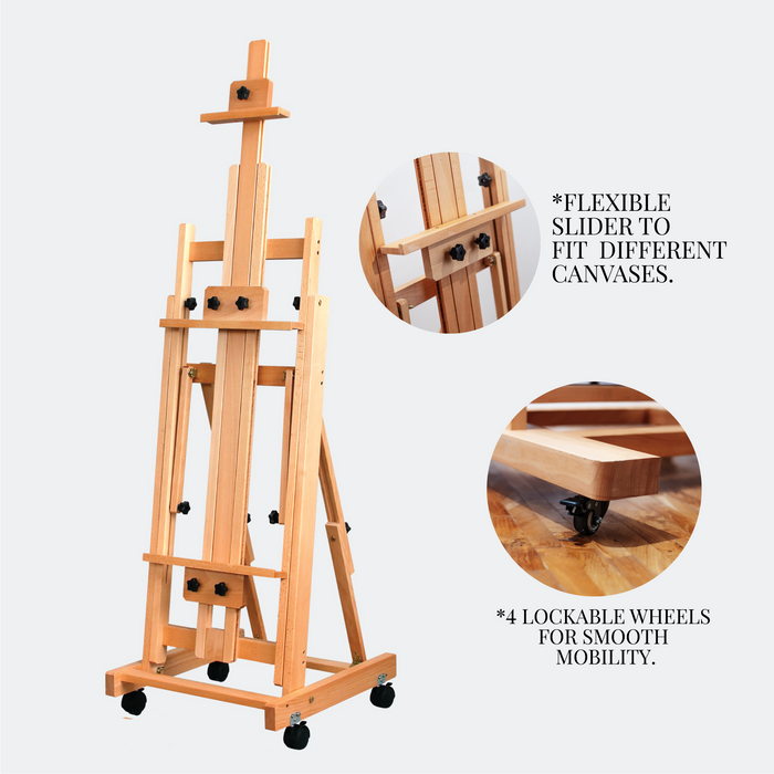 professional-artist-wooden-easel-(HPX-W14)-one