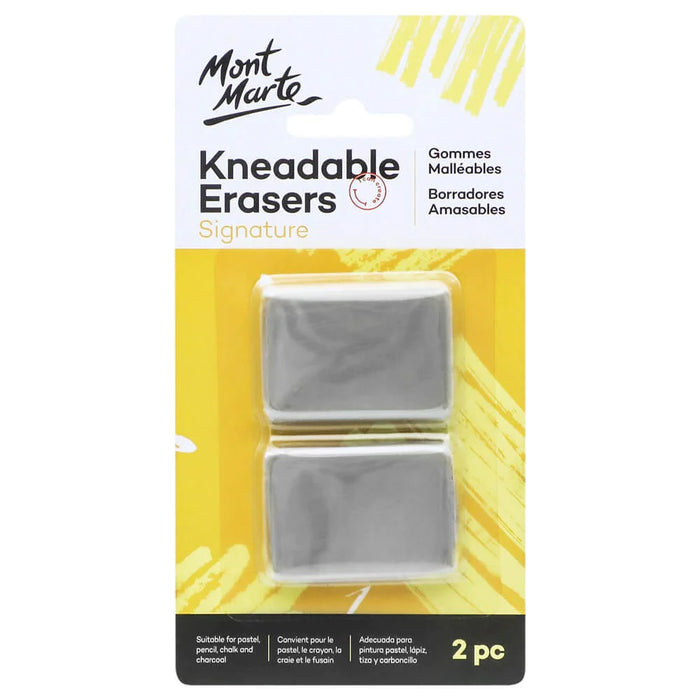 Mont Marte - Kneadable Erasers Set - 2 pcs