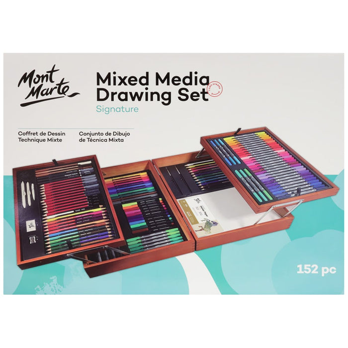 Mont Marte Mixed Media Drawing Set - 152 Pc