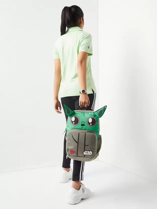 WIKI Champ 1 Plus Disney Backpack 11 L - Yoda Green