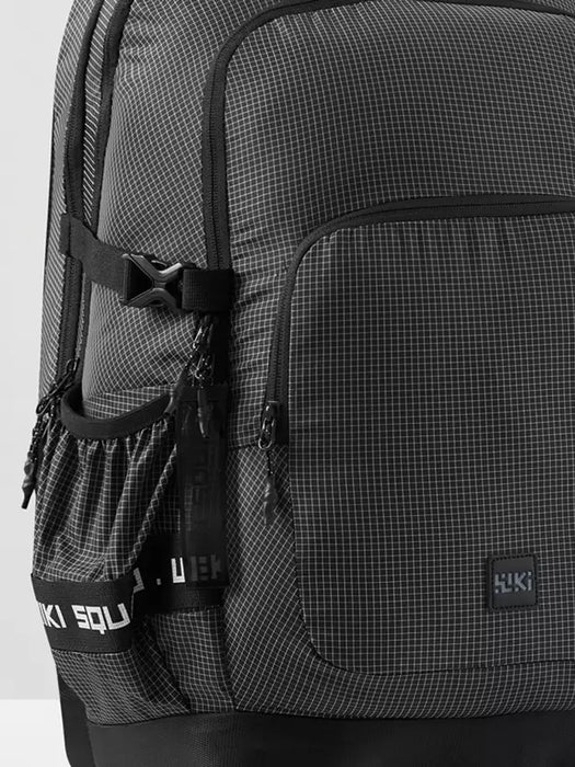 WIKI Squad 4 Laptop Backpack 40L - Grid Black