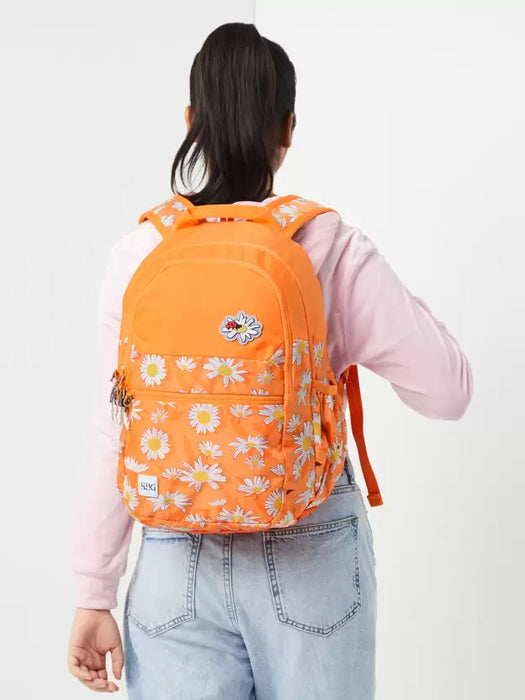 WIKI GIRL 1 Backpack 21.5 L - Daisy Orange