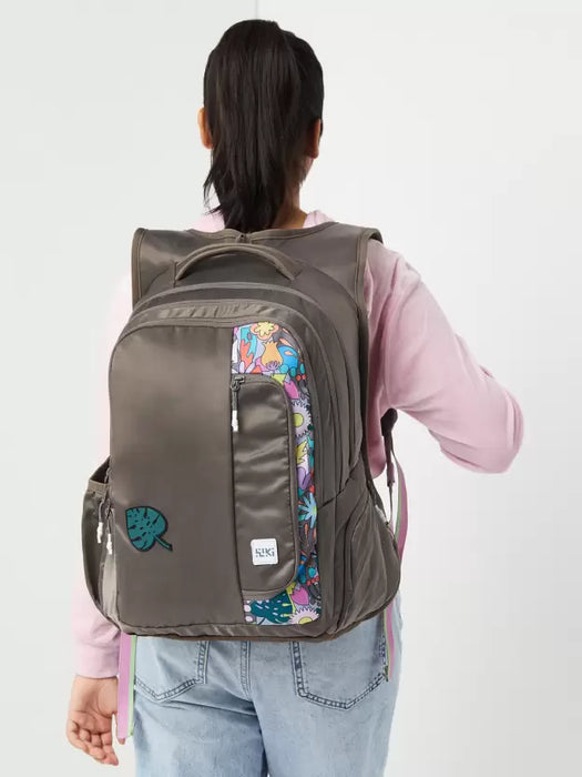WIKI GIRL 4 Backpack 34 L - Beige Blossom