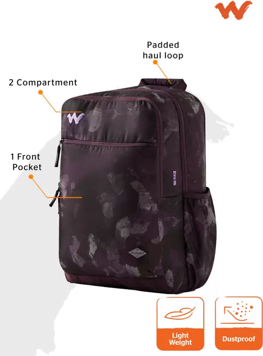 Wildcraft Evo Backpack 35 L - Granite Wine