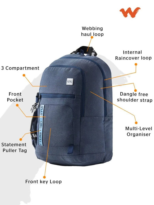 WIKI Squad 1 Backpack 30.5L - Twill Navy