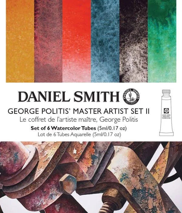 Daniel Smith - George Politis Master Artist Set of II Watercolor Tubes (6x5ml)