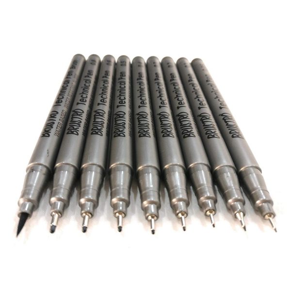 Brustro - Technical Pen Set of 9