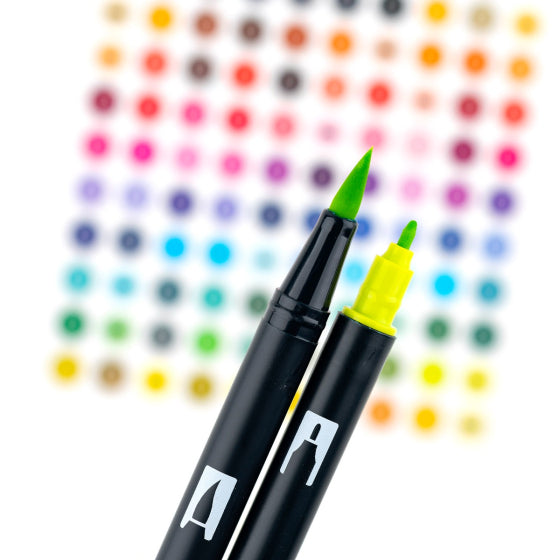 Tombow Dual Brush Pens Set of 10 (Bright)