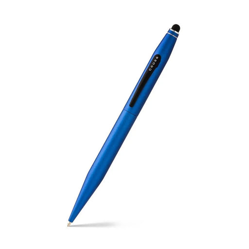 cross-AT0652-6-tech2-multifunction-pen-metallic-blue-with-black-trims-front-view