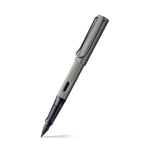 lamy-lx-057-fountain-pen-medium-ruthenium-with-ruthenium-metal-clip-front-view