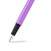 sheaffer-9203-pop-fountain-pen-lilac-with-chrome-plated-trim-nib-view