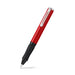 sheaffer-9207-pop-ballpoint-pen-red-with-chrome-plated-trim-open-view