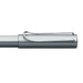 lamy-AL-star-026-chrome-metal-clip-fountain-pen-graphite-(M)-cap-view