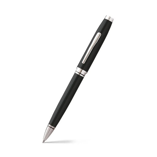 cross-AT0662-6-coventry-black-lacquer-ballpoint-pen-front-view