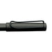 lamy-317-safari-umbra-matte-black-rollerball-pen-cap-view