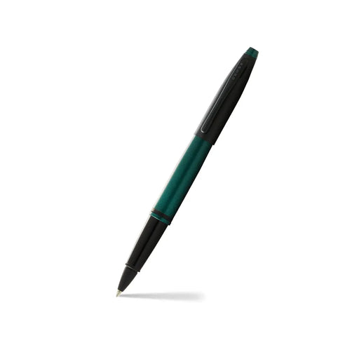 cross-AT0115-25-calais-lacquer-rollerball-pen-green-and-black-front-view