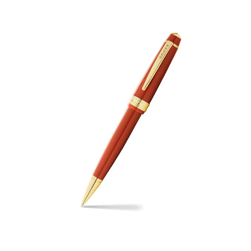 cross-AT0742-13-bailey-light-ballpoint-pen-amber-front-view