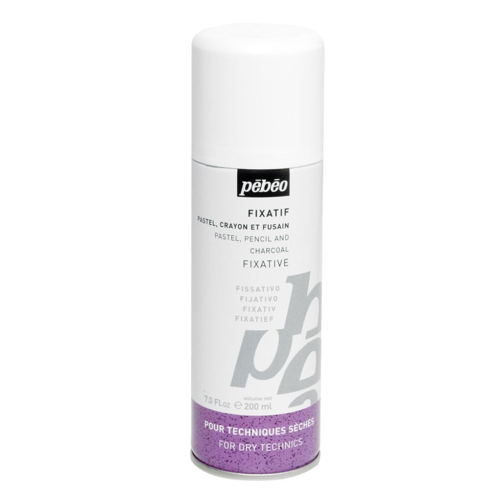 Pebeo Extra Fine Pastel, Pencil and Charcoal Fixative - 200ml — Mango